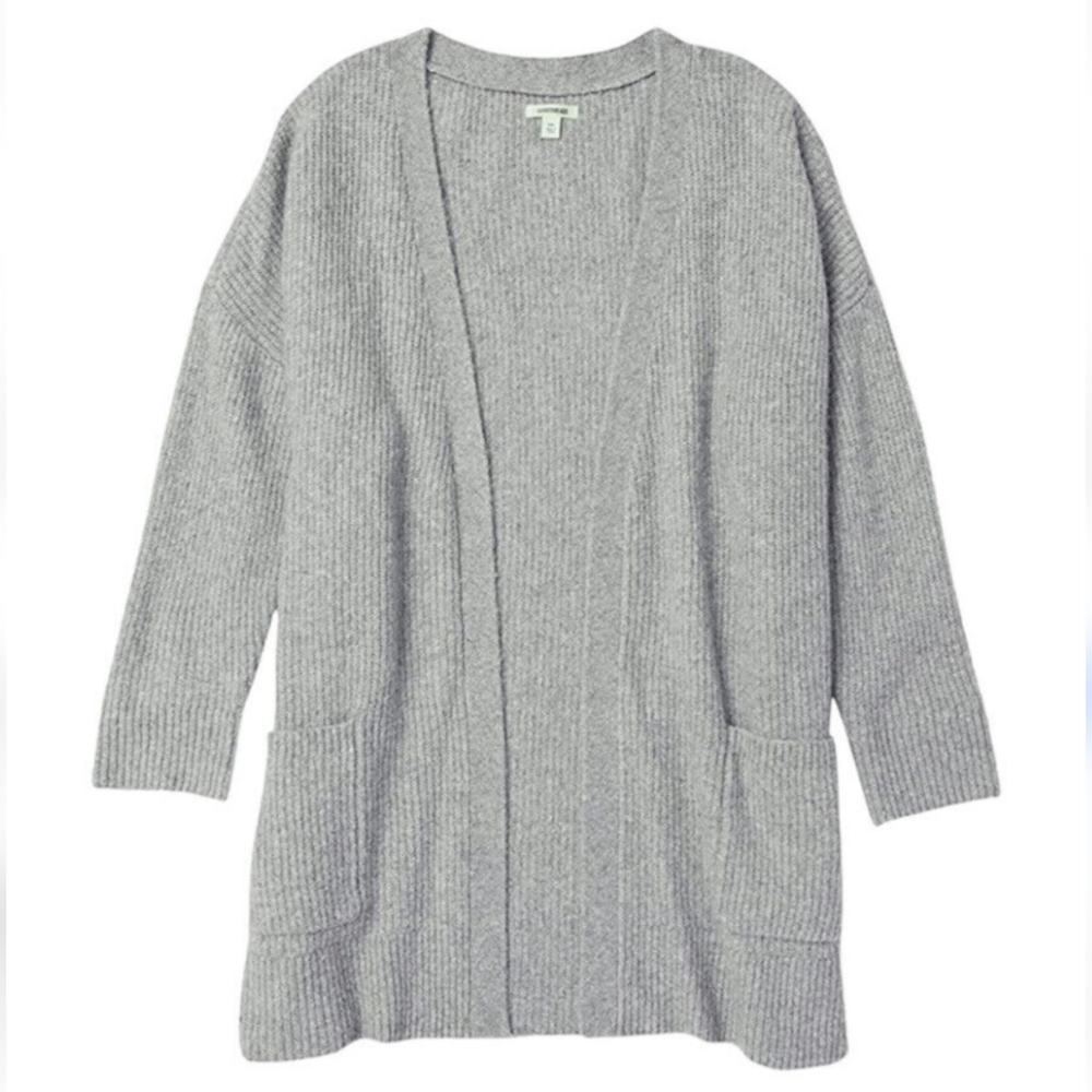 Good Threads Gray Open Cardigan XS